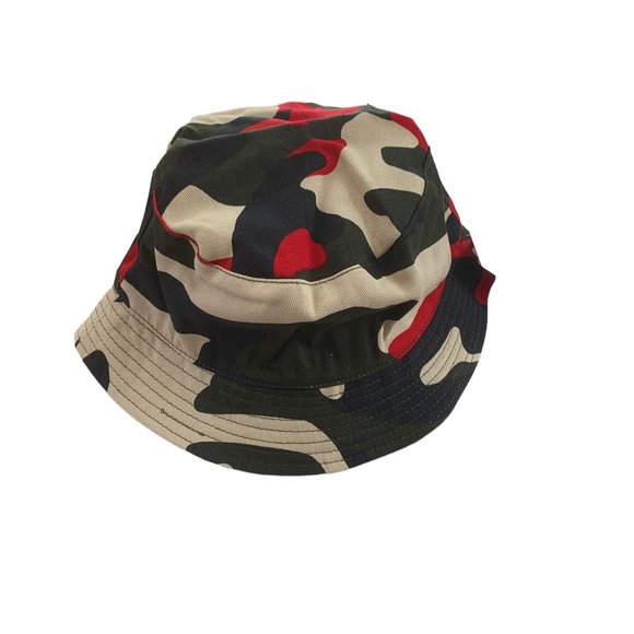 Forever 21 Camo Pattern Bucket Hat - New - Picture 1 of 2